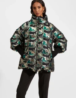Reversible St. Moritz JacketSpritz Verde in Jacquard