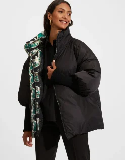 Reversible St. Moritz JacketSpritz Verde in Jacquard
