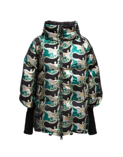 Reversible St. Moritz JacketSpritz Verde in Jacquard