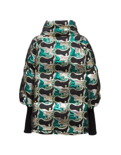 Reversible St. Moritz JacketSpritz Verde in Jacquard