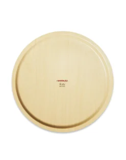 Round Printed TrayFeria Midnight in Laminated Birch Wood