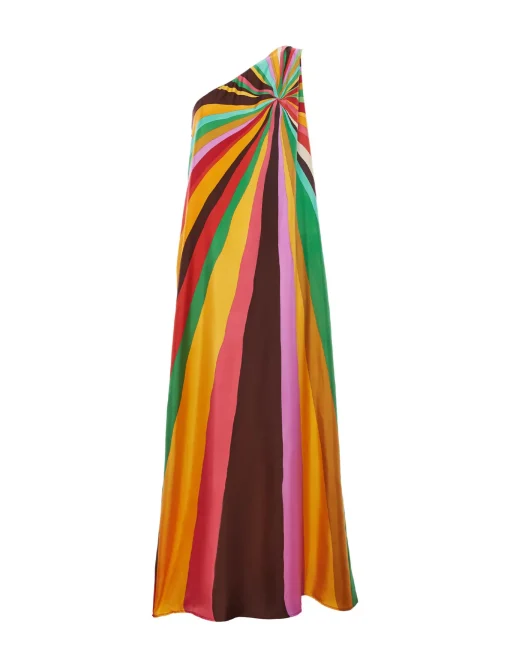 Roy DressRainbow in Twill Silk