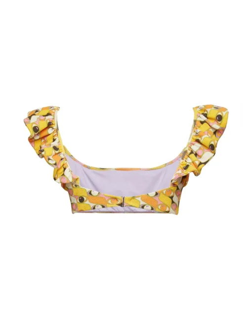 Ruffle Bikini TopThird Eye in Lycra