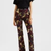 Saturday Night PantsMoonflower Gold in Jacquard