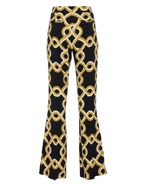Saturday Night PantsTackle Black in Sablé Satin