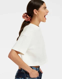 ScrunchieReef Pale Pink in Silk Twill