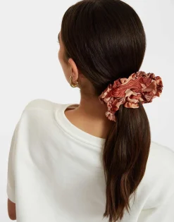 ScrunchieReef Pale Pink in Silk Twill