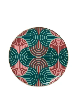 Serving PlatterSlinky Verde in Porcelain