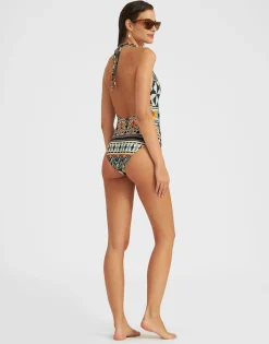 Sexy SwimsuitCasareale Small Placèe Cream in Lycra