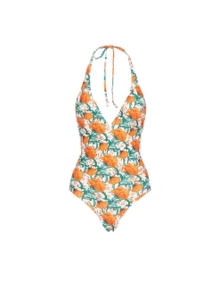 Sexy SwimsuitMorpheus Orange in Lycra