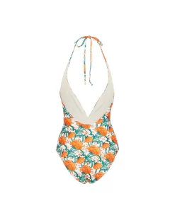 Sexy SwimsuitMorpheus Orange in Lycra