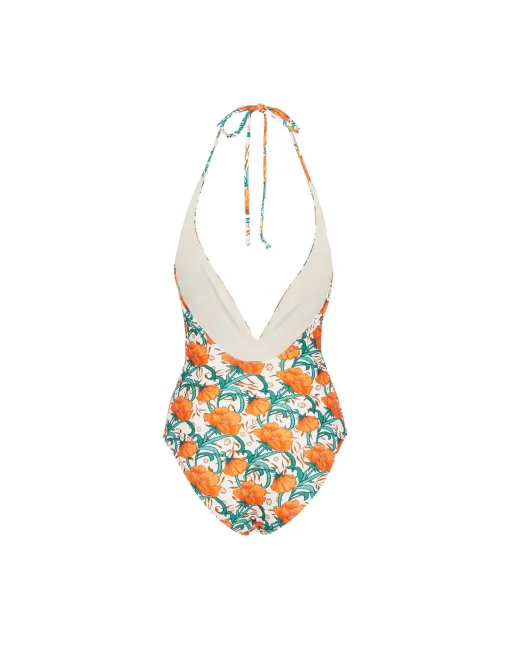 Sexy SwimsuitMorpheus Orange in Lycra