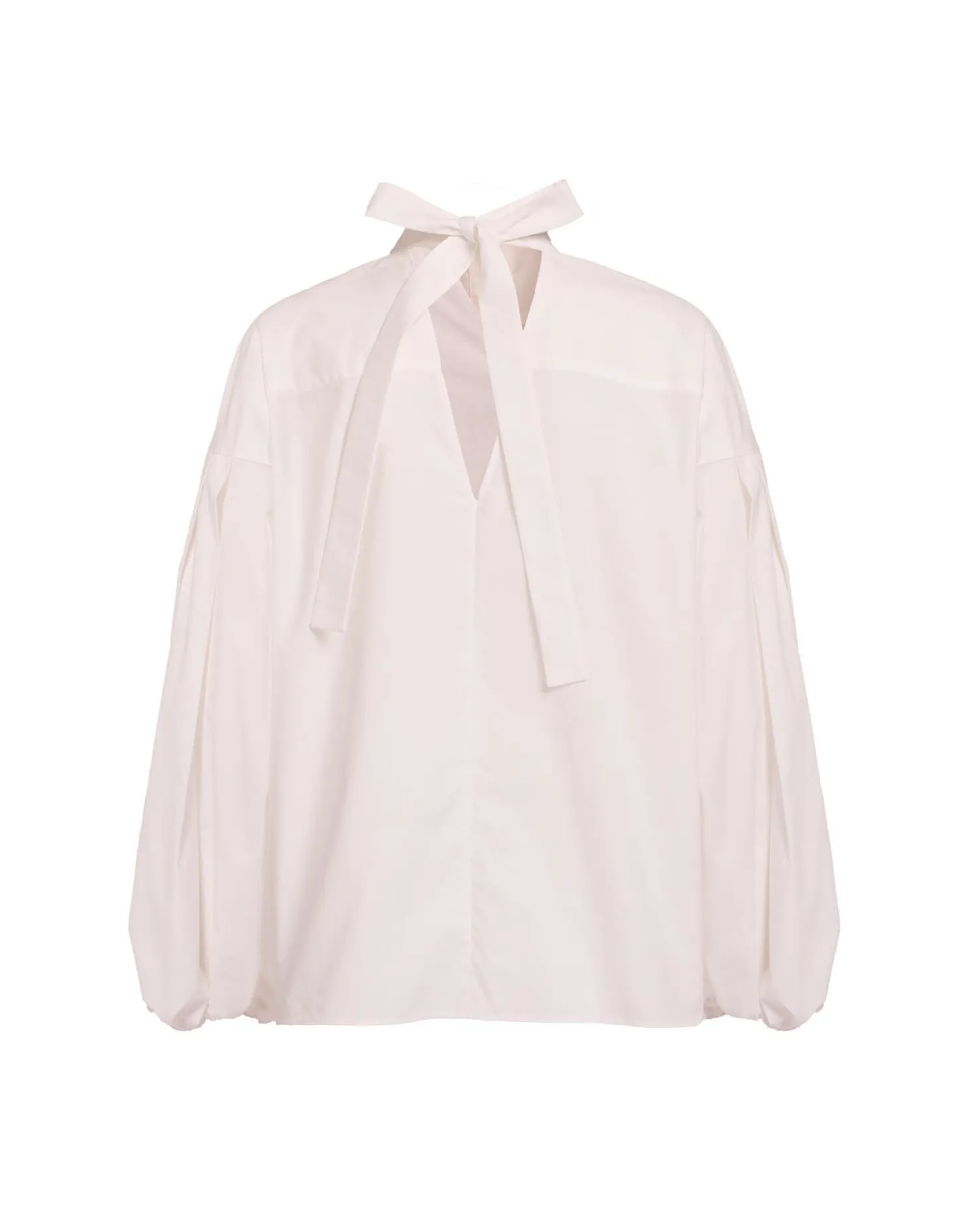 Share Your Screen ShirtSolid White in Cotton Poplin