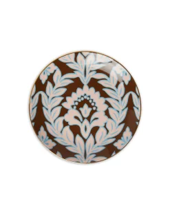 Side Plates Set Of 4Winter Garland in Porcelain