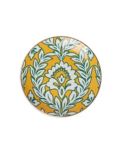 Side Plates Set Of 4Winter Garland in Porcelain