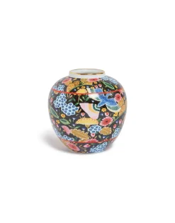 Small Bubble VaseColombo Black in Porcelain