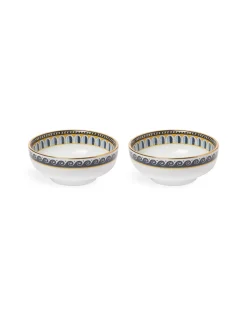 Snack Bowl Set Of 2Napoli in Porcelain
