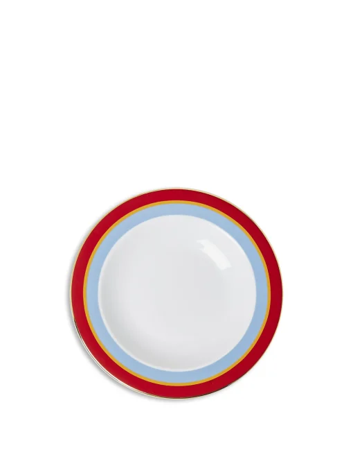 Soup And Dinner Plates SetRoman Holiday Vino in Porcelain