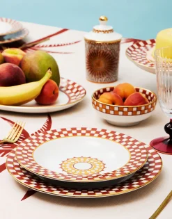 Soup Plates Set Of 2Apollo Brick in Porcelain