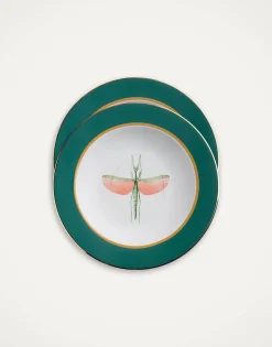 Soup Plates Set Of 2Libellula in Porcelain