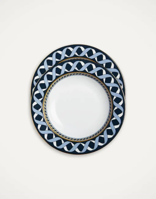 Soup Plates Set Of 2Odysseus in Porcelain