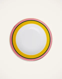 Soup Plates Set Of 2Rainbow Yellow in Porcelain