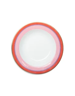 Soup Plates Set Of 2Rainbow Rose in Porcelain