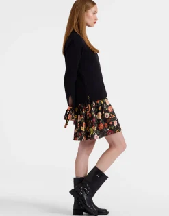 Sporty DressBotticelli Black in Twill