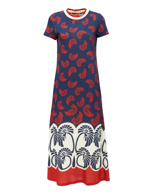 Sporty Swing DressPalmetto Placée in Cotton Jersey