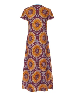Sporty Swing DressSovereign Purple in Cotton Jersey