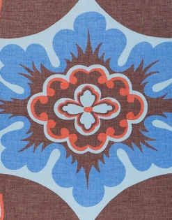 Square ScarfPalazzo Light Blue in Modal Silk