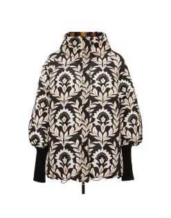 St. Moritz Reversible JacketWinter Sun Black in Jacquard