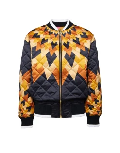 Suki JacketEgyptian Sun Placée Gold in Quilted Twill