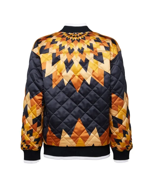 Suki JacketEgyptian Sun Placée Gold in Quilted Twill