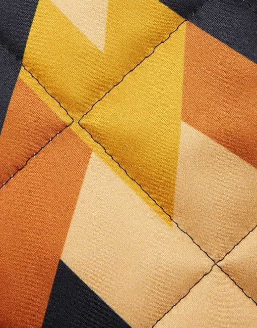 Suki JacketEgyptian Sun Placée Gold in Quilted Twill