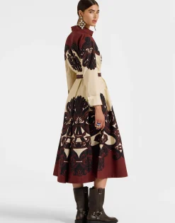 Sundowner DressCorsini Placée Cream in Cotton Poplin