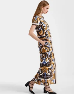 Super Swing DressCorsini Cream in Jacquard