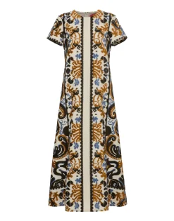 Super Swing DressCorsini Cream in Jacquard