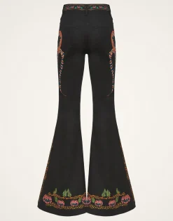 Superflare JeansEve Black in Denim