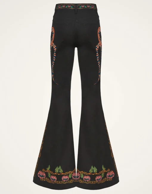 Superflare JeansEve Black in Denim