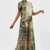 Swing DressAnemone Pink in Twill Silk
