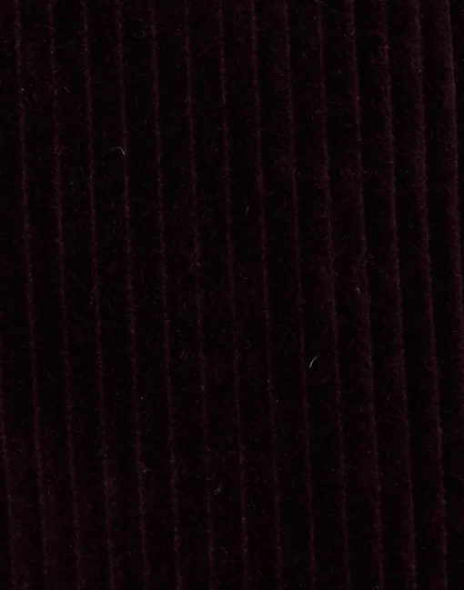 The Flare PantsSolid Purple in Velvet Corduroy