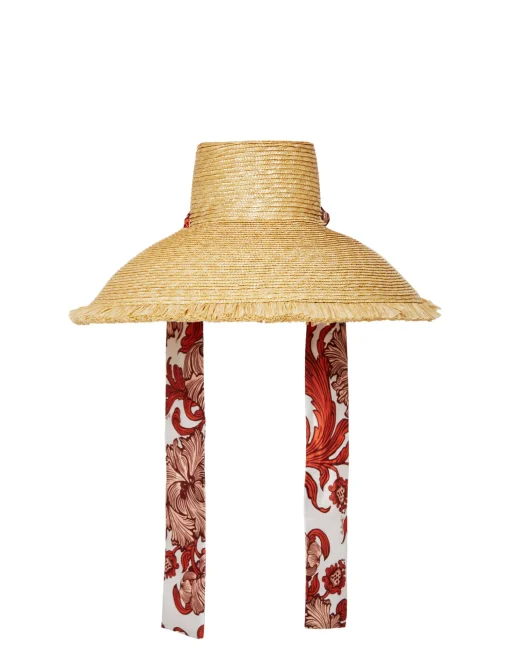 The Sun HatSolid Light Beige in Raffia