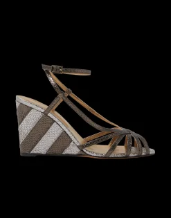 The Weekend WedgeAnthracite in Faux Python