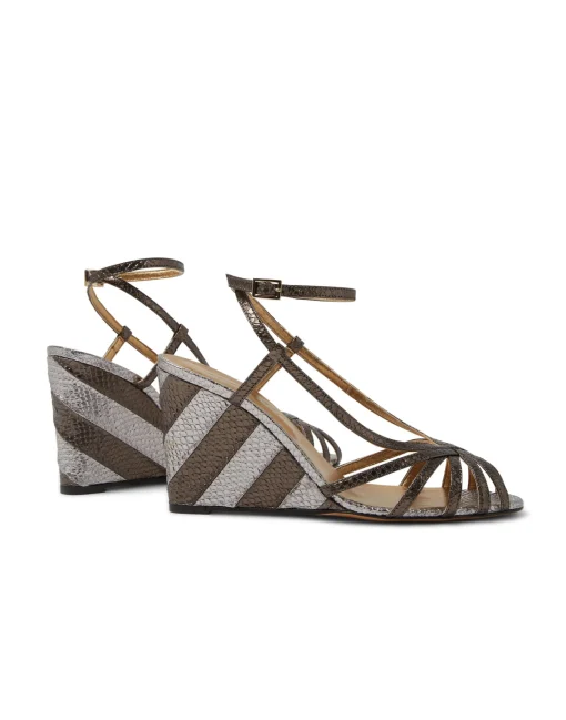 The Weekend WedgeAnthracite in Faux Python