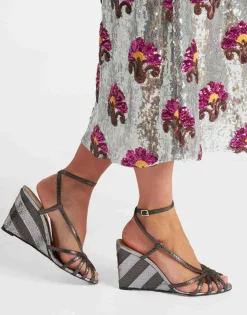 The Weekend WedgeAnthracite in Faux Python