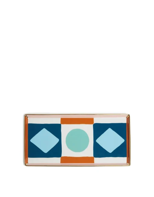 TrayDiamond Dots in Porcelain