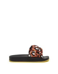 Treccia SlidesLady Leopard in Twill
