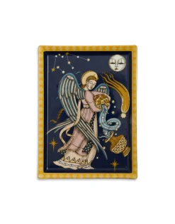 Trinket TrayThe Angel Midnight Blue in Porcelain