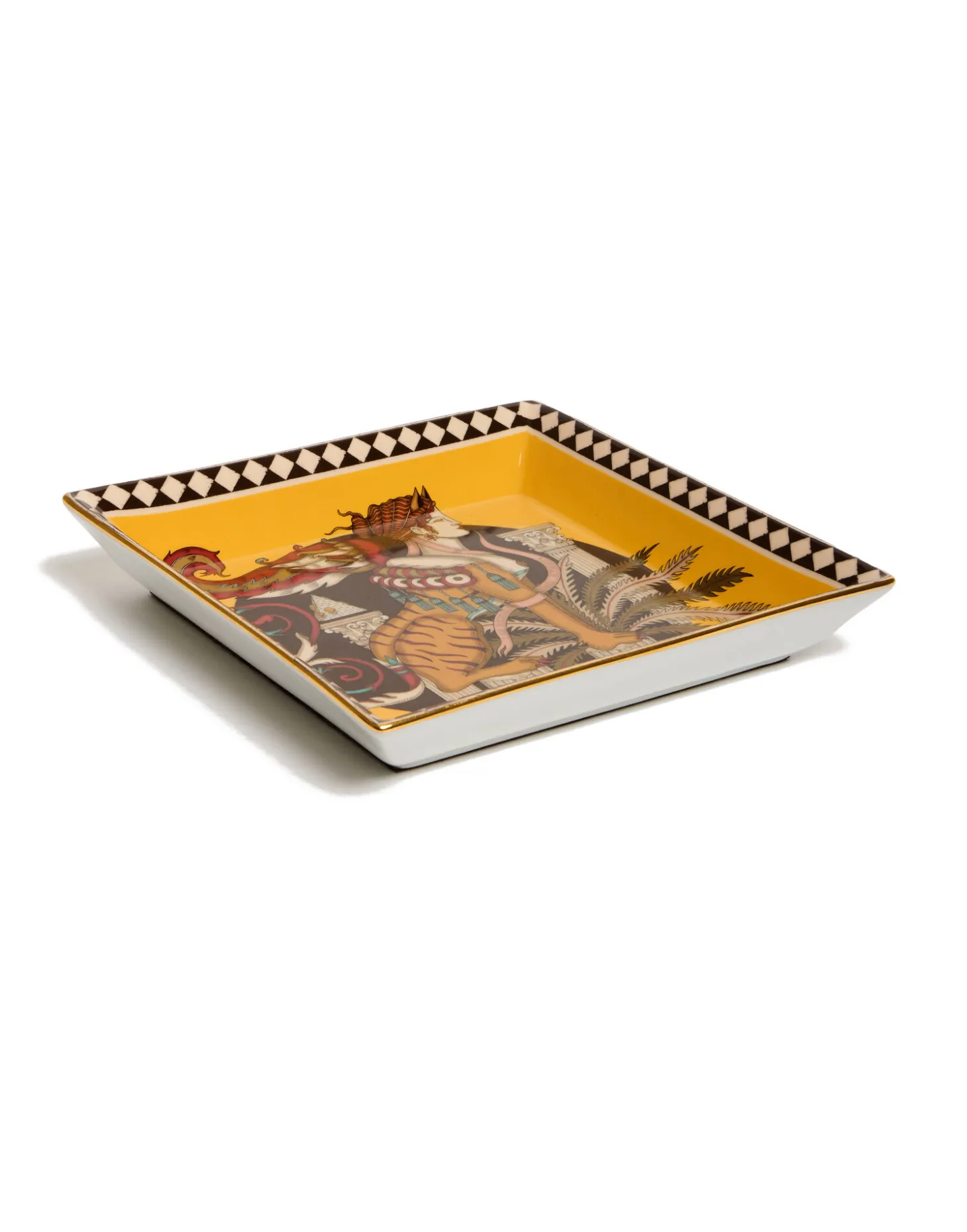 Trinket TrayThe Sphynx Saffron in Porcelain